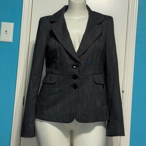 Classiques Entier Black with Brown hues Blazer Tailored Professional Jacket 14
